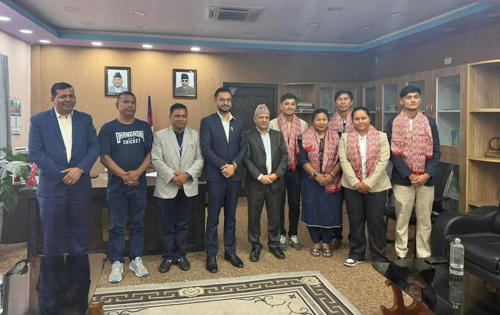 पूर्व राष्ट्रिय गोलकिपर विशाल श्रेष्ठ राखेप उपाध्यक्ष नियुक्त
