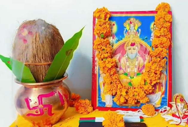 आज विश्वकर्मा पूजा, कलकारखाना र औजारको पूजाआराधना गरिँदै
